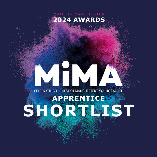 MiMa Awards graphic presenting the Apprentice of the Year shortlist award.